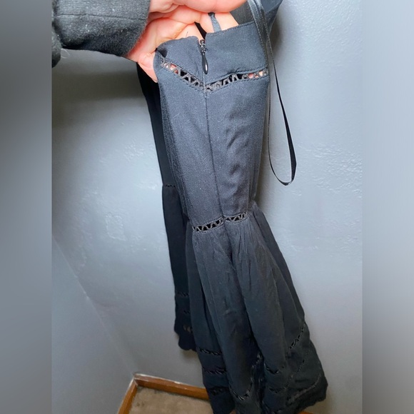 NWT Sam Edelman Crochet Eyelet Cut Out Mini Dress - Size 12 - Picture 3 of 5